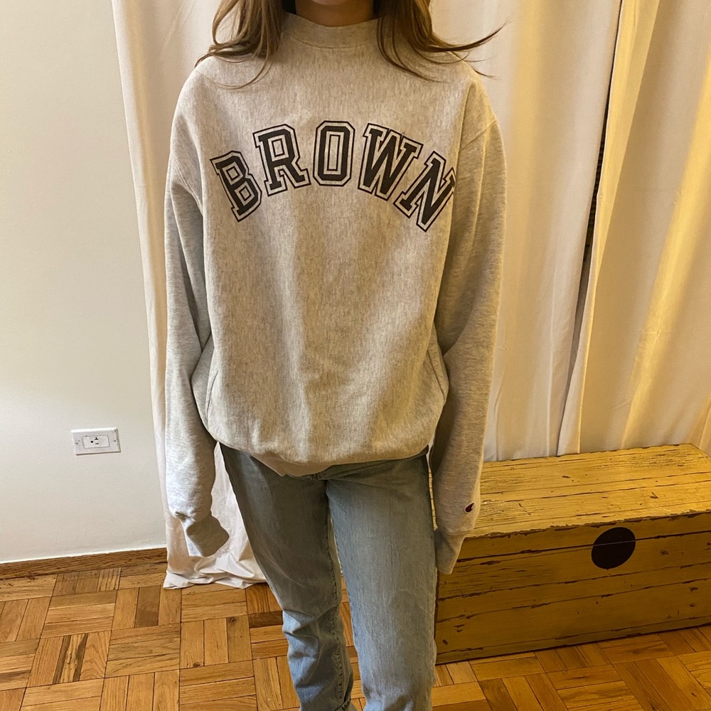 Brown University Crewneck by Champion